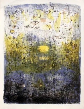 Lithograph Zao - Foret Perdue (Lost Forest)