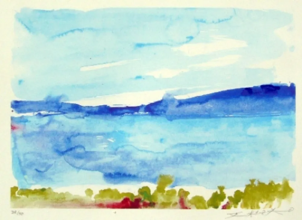 Lithograph Zao - Ibiza
