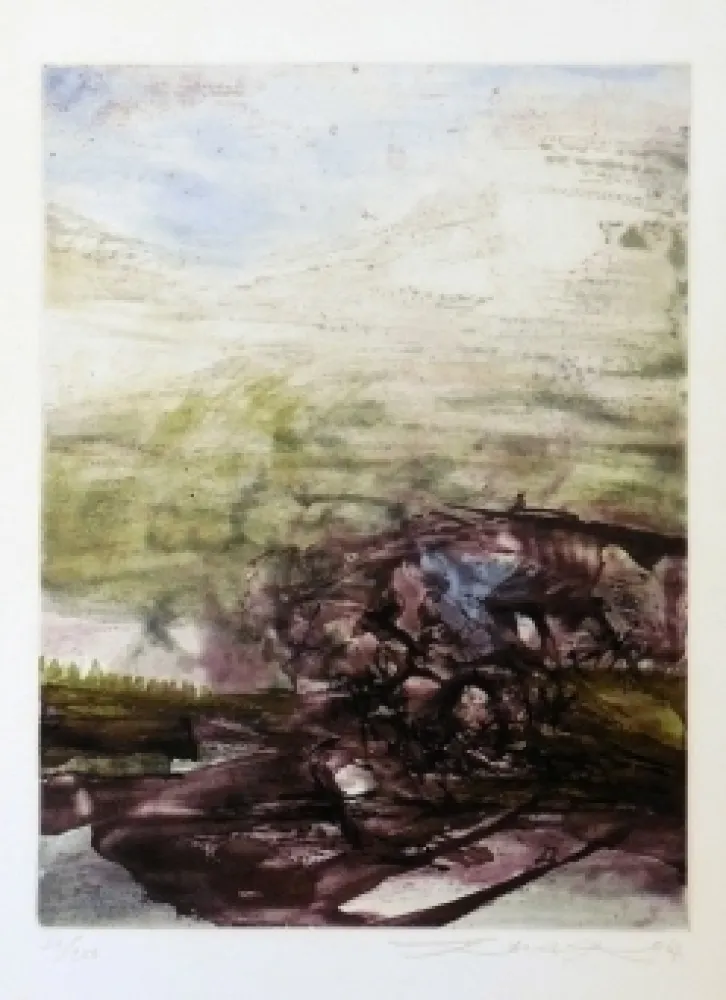 Etching And Aquatint Zao - Illuminations