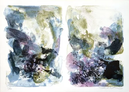 Lithograph Zao - LE MUSEE DE POCHE