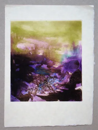 Engraving Zao - L'Étang