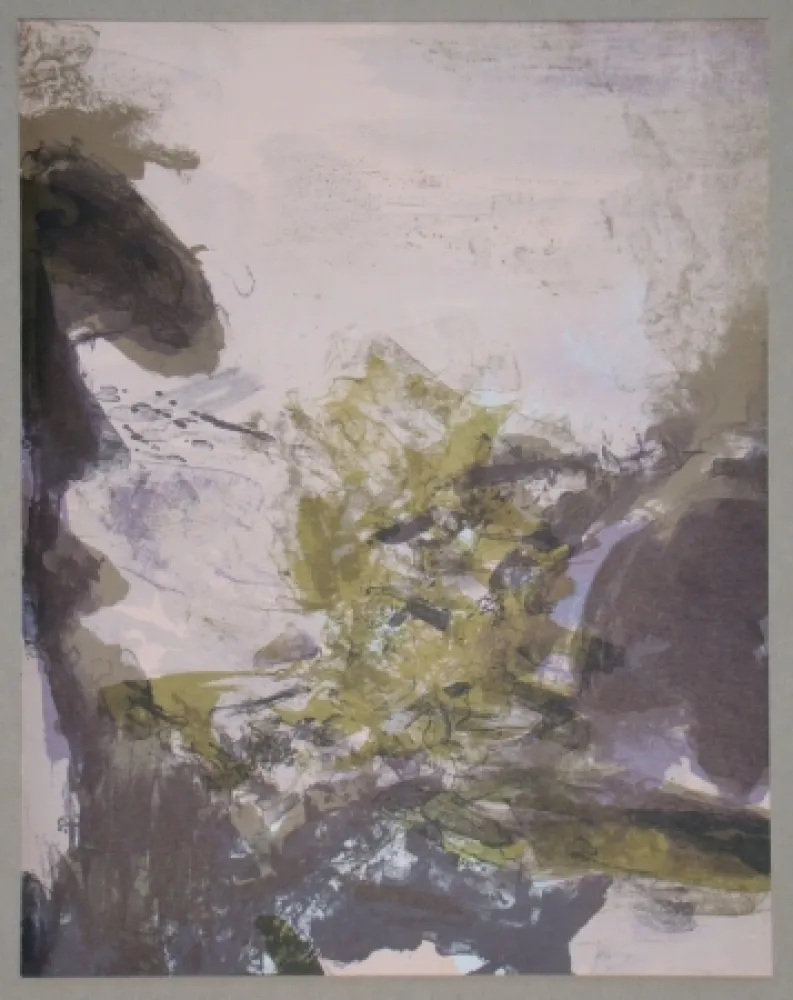 Lithograph Zao - Lithographie pour XXe Siècle