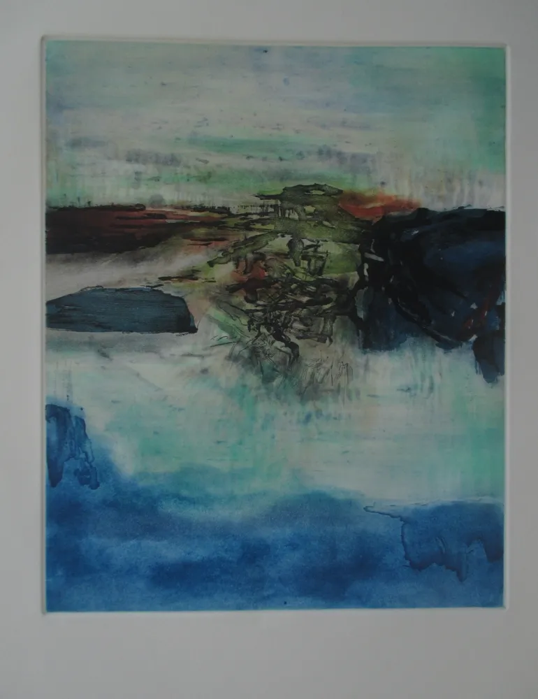 Etching And Aquatint Zao - Moderna Mästare