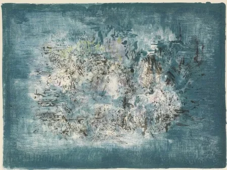 Lithograph Zao - Petit Jardin