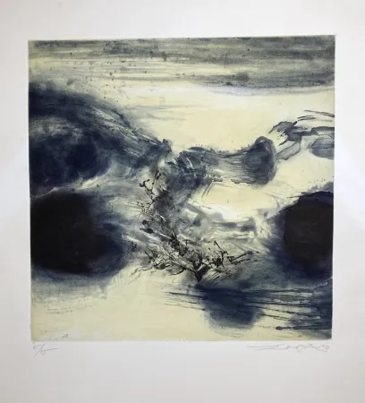 Engraving Zao - Sans titre, 1973 