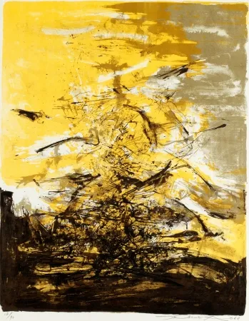 Lithograph Zao - Sans titre