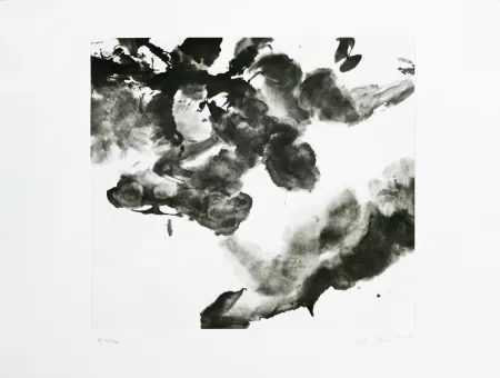 Etching And Aquatint Zao - Sans titre