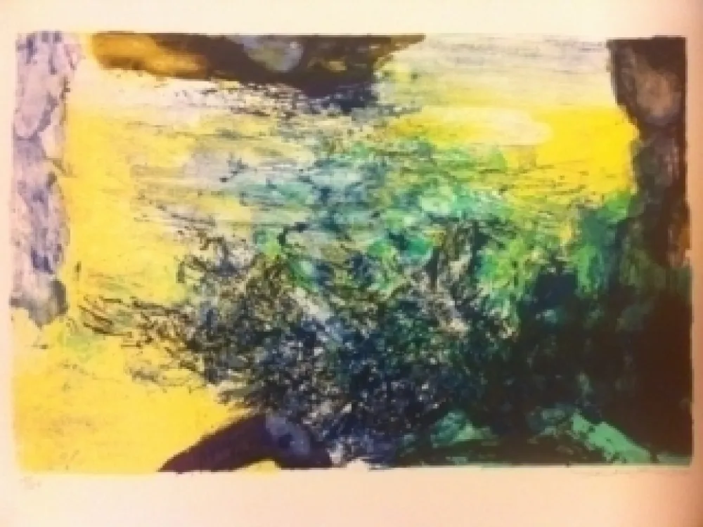 Lithograph Zao - Sans titre