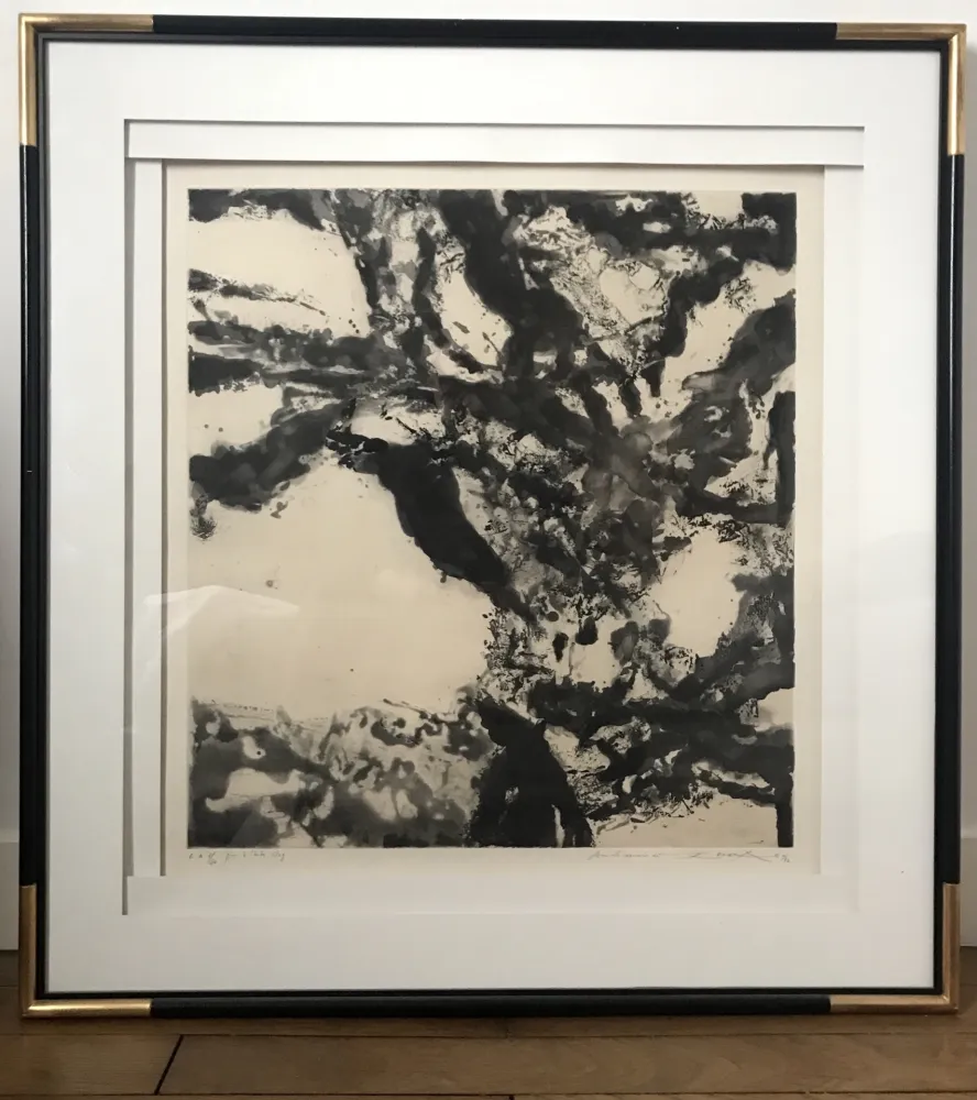 Etching And Aquatint Zao - Sans titre (Agerup 360)