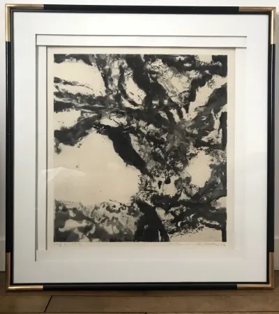 Etching And Aquatint Zao - Sans titre (Agerup 360)