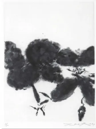 Etching Zao - Sonnets de Shakespeare I