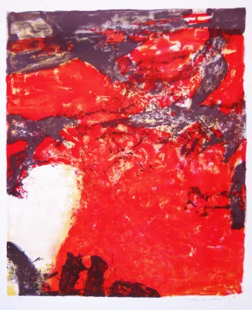 Lithograph Zao - Untitled