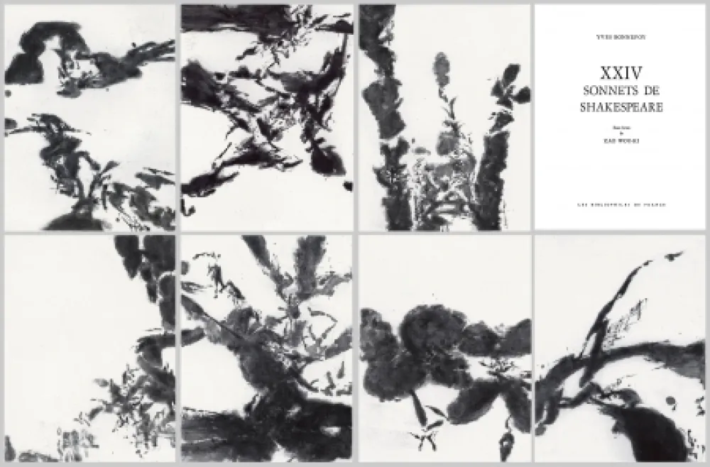 Etching And Aquatint Zao - Vingt-quatre premiers sonnets de Shakespeare dans la traduction de Yves Bonnefoy