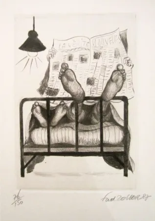 Lithograph Zeller - La vérité, nouvelles