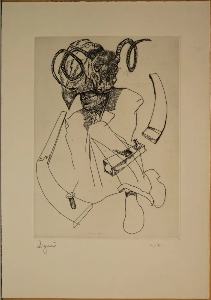 Engraving Zigaina - Il mito