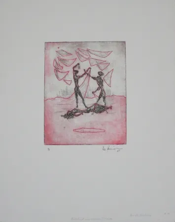 Etching Zimmermann - Das ist das Ende / This Is the End