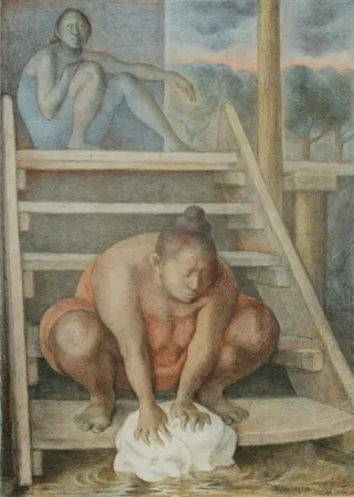 Lithograph Zuniga - La Escelara