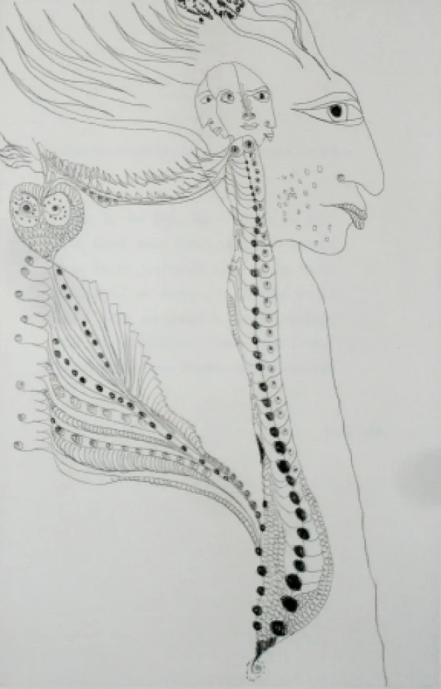 Etching And Aquatint Zurn - Oracles et spectacles 6