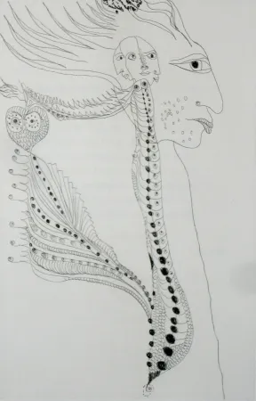 Etching And Aquatint Zurn - Oracles et spectacles 6