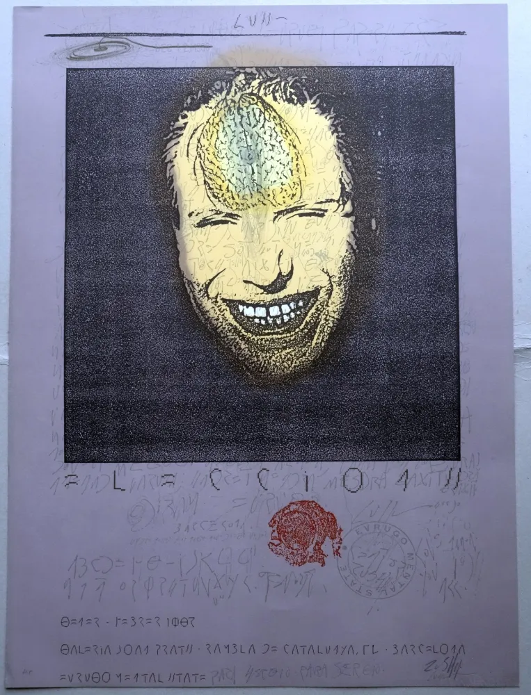 Lithograph Zush - A.L. Galería Joan Prats