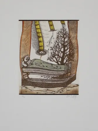 Etching And Aquatint Zush - Asick