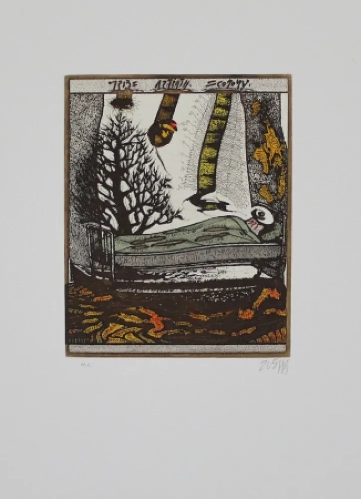 Etching And Aquatint Zush - Asickart