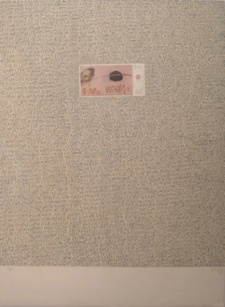 Lithograph Zush - Barcelona-80