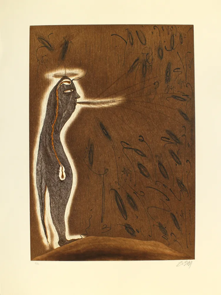 Etching And Aquatint Zush - Dafat