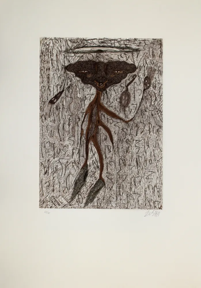 Etching And Aquatint Zush - Drosuno
