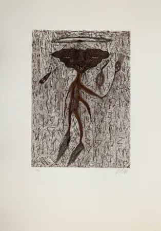 Etching And Aquatint Zush - Drosuno
