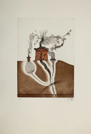 Etching And Aquatint Zush - Mahome