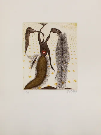 Etching And Aquatint Zush - Senidros