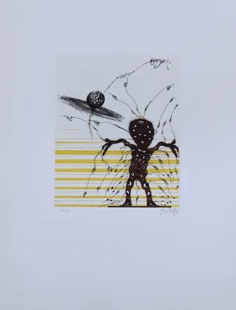 Etching And Aquatint Zush - Siluro