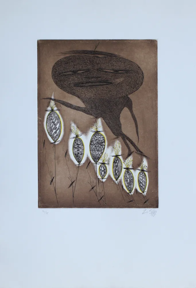 Etching And Aquatint Zush - Vorodo