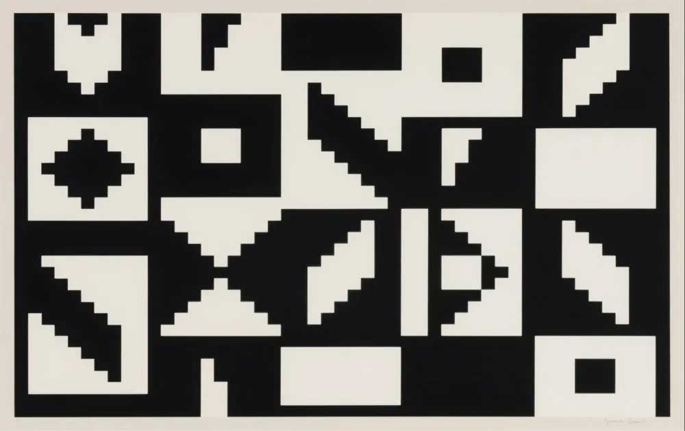 Screenprint Agam - Colors of Love, ca