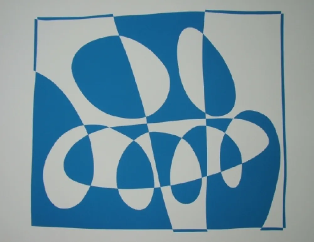 Screenprint Albers - Aussicht