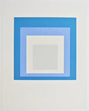 Screenprint Albers - Homage to square