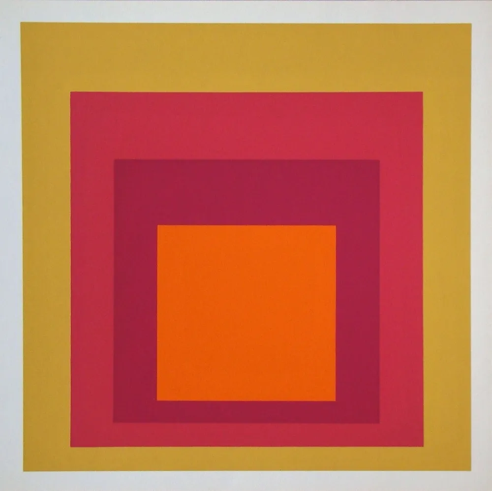 Screenprint Albers - La Tehuana, 1951
