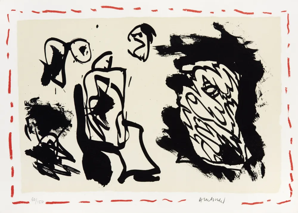 Lithograph Alechinsky - ALECH0146