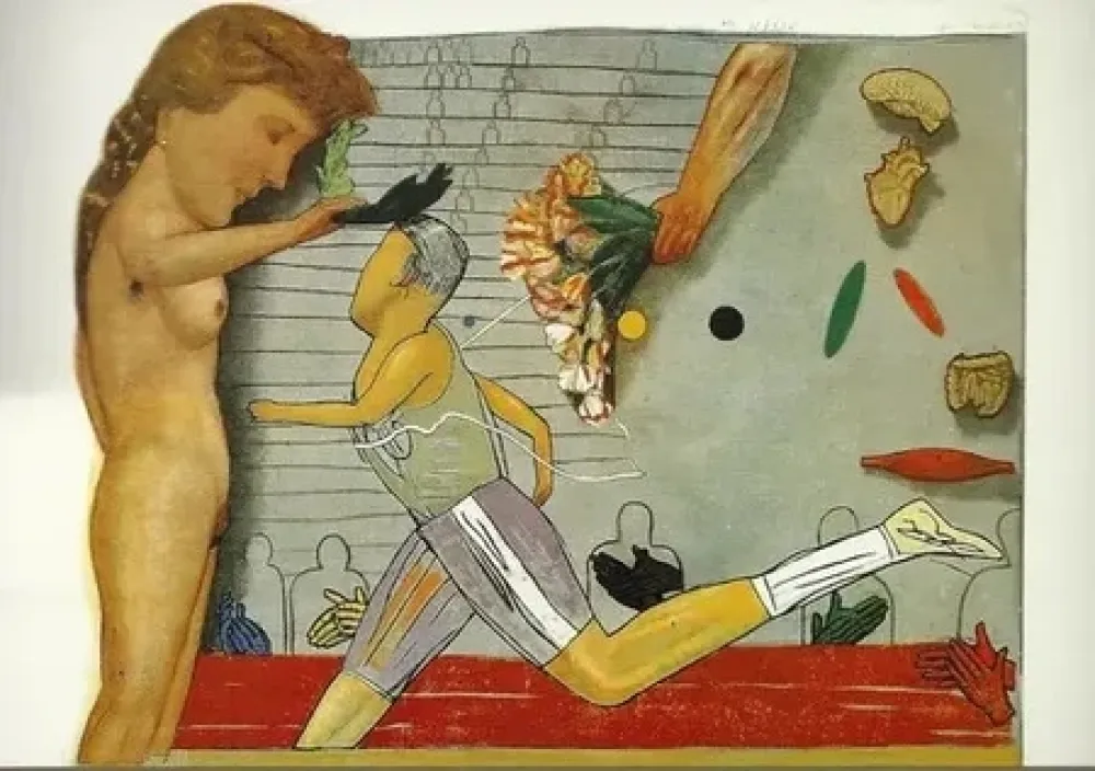Lithograph Andrea - JO BARCELONA