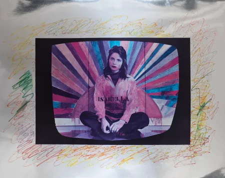 Screenprint Angeli - Isabella Rossellini