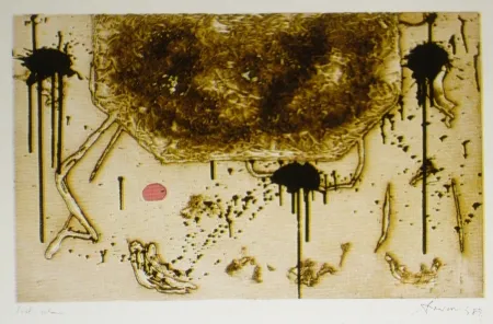 Etching And Aquatint Argimon - Forma bistre