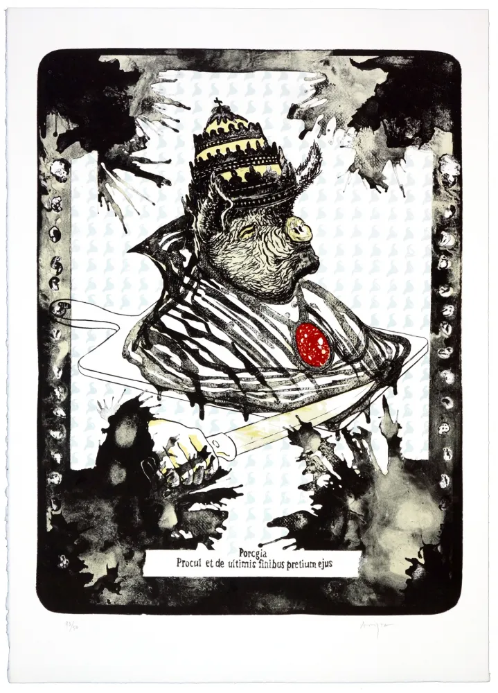 Lithograph Aritza - Pocgia