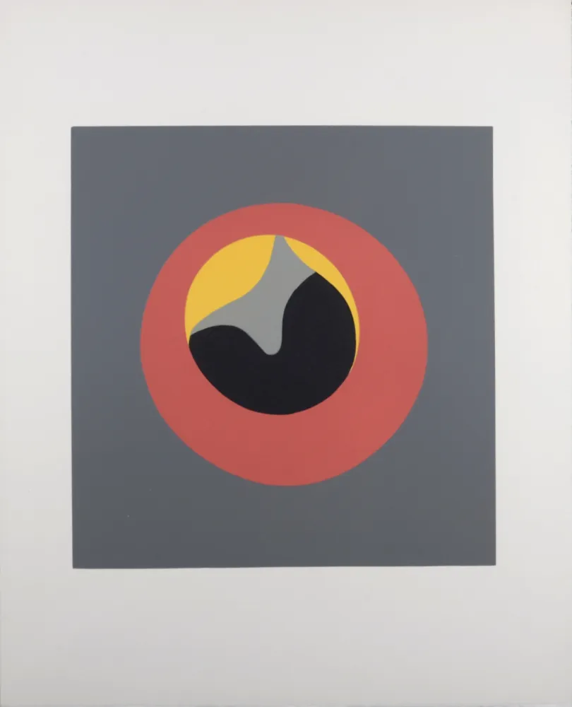 Woodcut Arp - Composition (D)