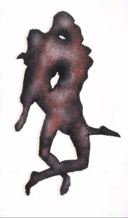 Screenprint Artschwager - Liebespaar (Lovers)