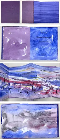 Illustrated Book Baltazar - James Sacré : MON POÈME EMPÊCHÉ. Avec des peintures originales (2010)