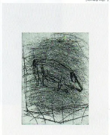 Drypoint Baselitz - Das Schwein 