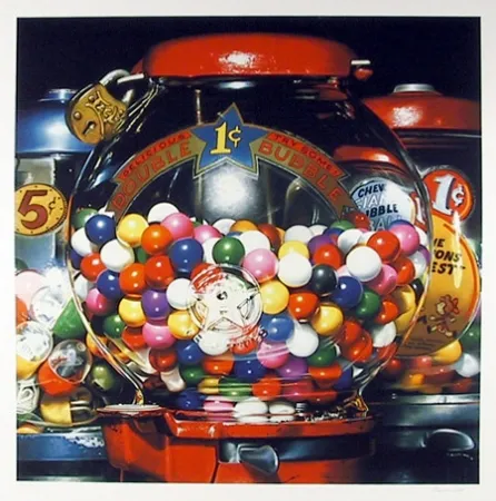 Screenprint Bell -  Double Bubble