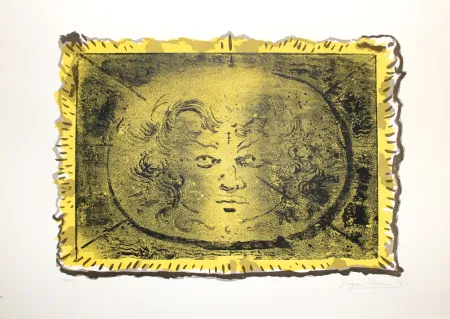 Lithograph Berman - Medusa