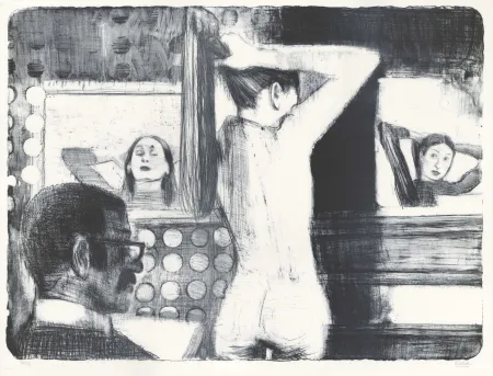 Lithograph Blutch - Roach